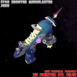 Star Shooter Juno MediBlaster Pistol Overwatch 3d model