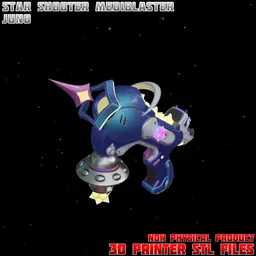 Star Shooter Juno MediBlaster Pistol Overwatch 3d model