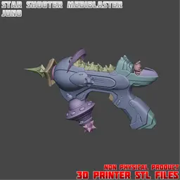 Star Shooter Juno MediBlaster Pistol Overwatch 3d model