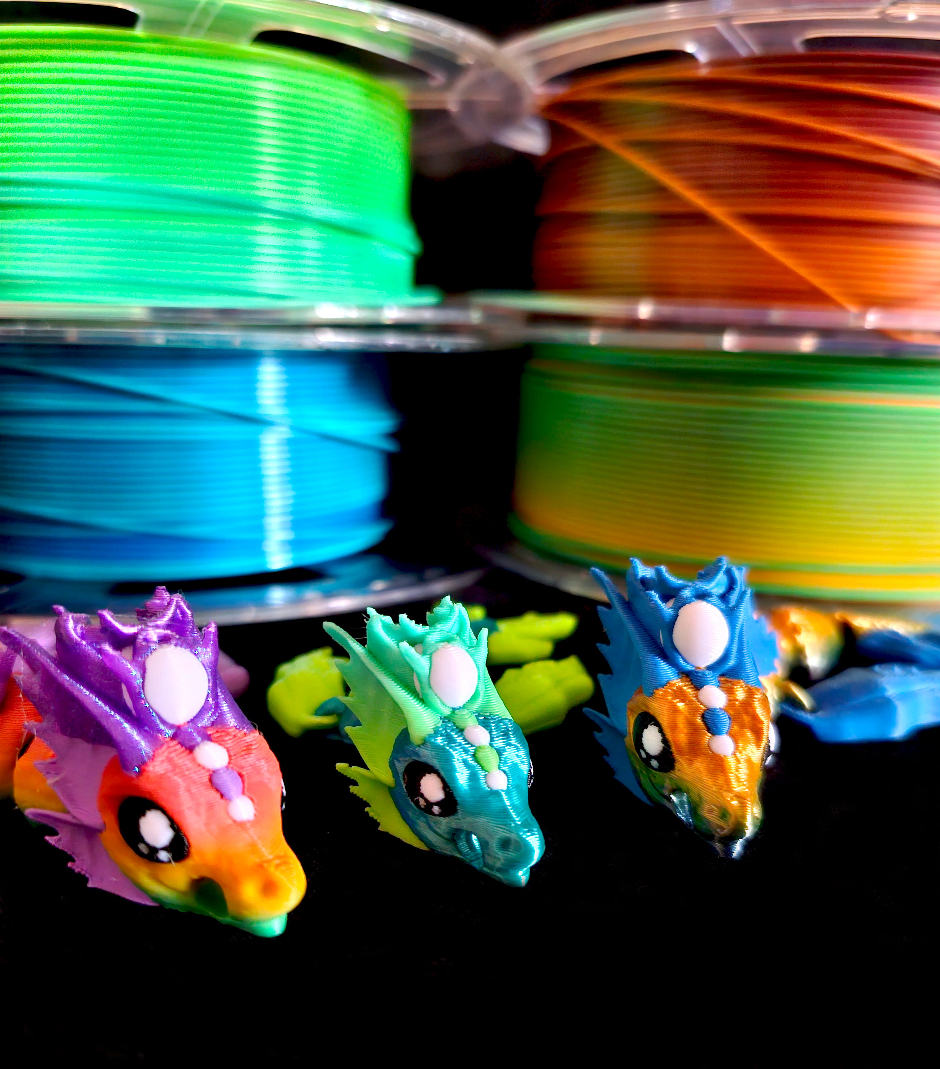 Baby Pearlwisp Dragon *Commercial Version* 3d model