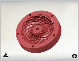 Rodin Coil TORUS .STL 190mm. x 70mm. Diameter Coil | Drawing of Silicone Mold | Vortex Wave Field 3d model