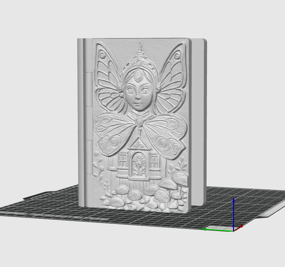 Fairy Sentinel Book Box 3d model