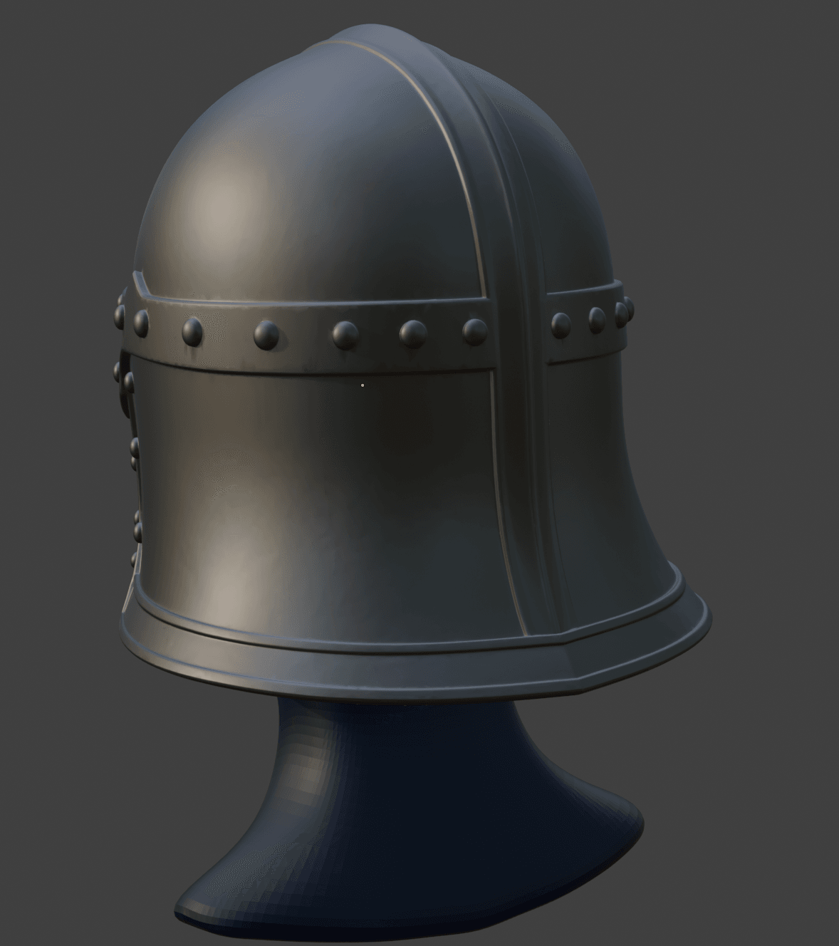 Templar Light Helmet 3d model