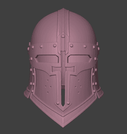 Templar Light Helmet 3d model