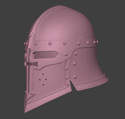 Templar Light Helmet 3d model