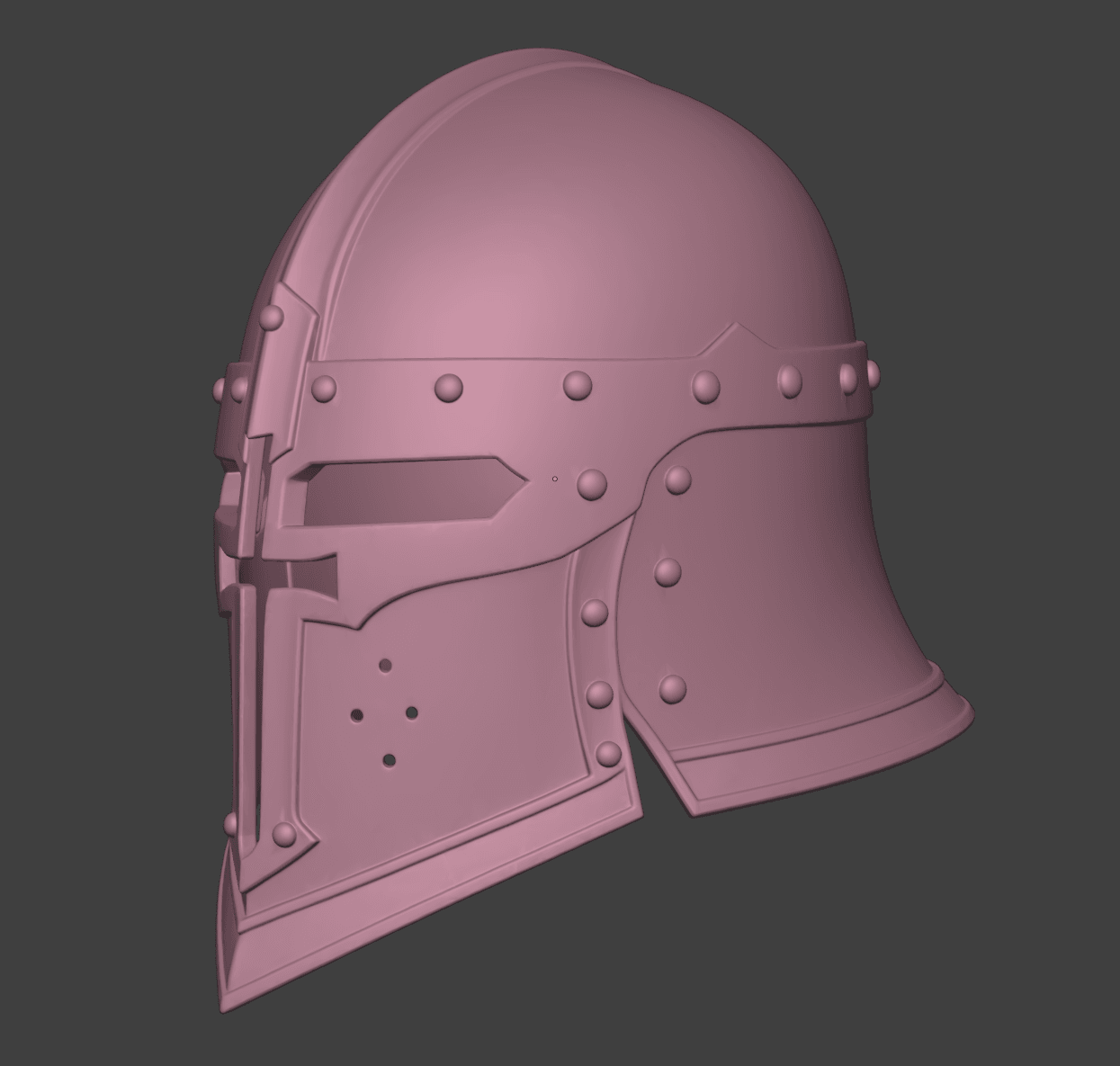 Templar Light Helmet 3d model