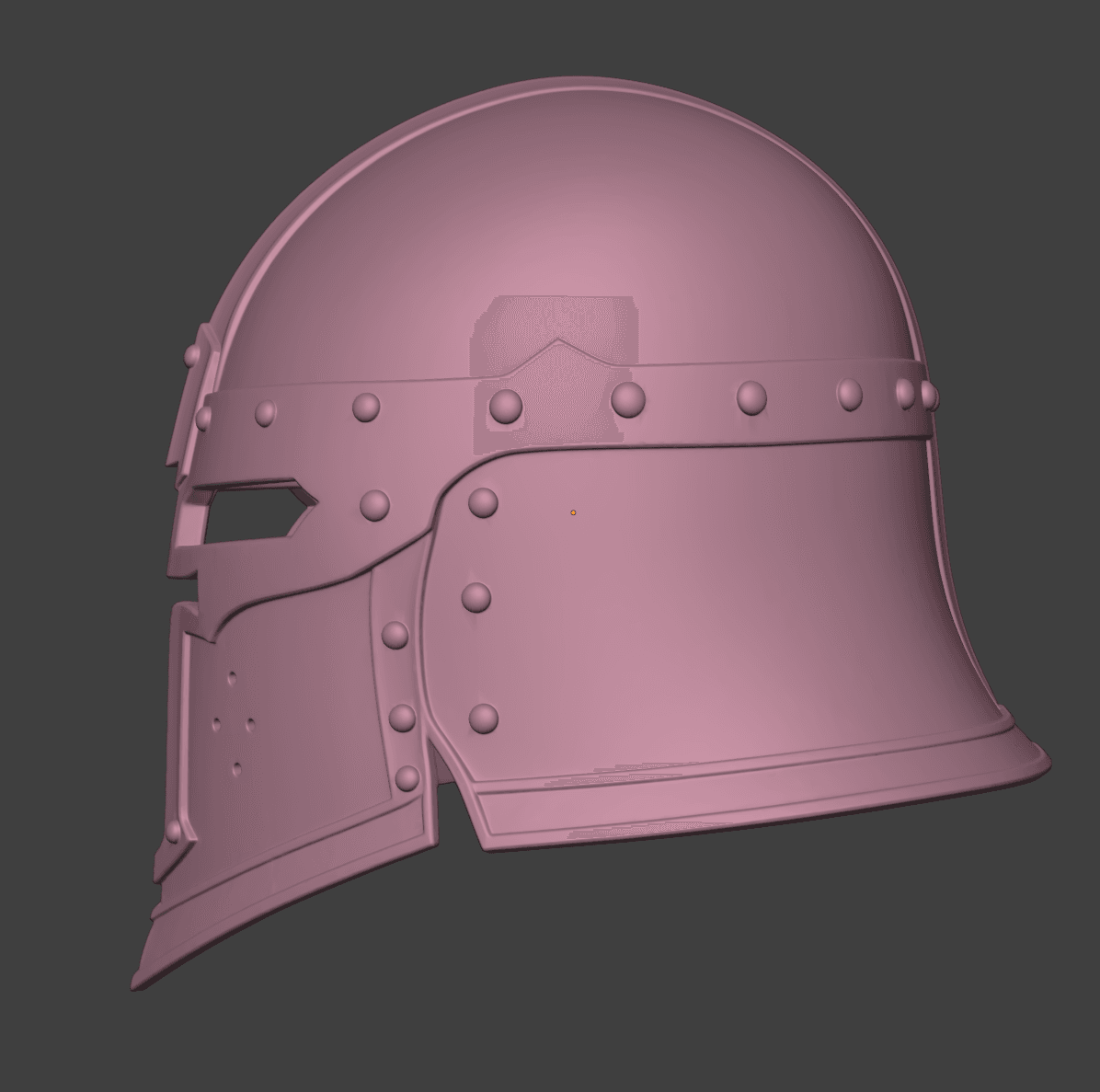 Templar Light Helmet 3d model