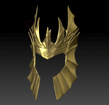 King Atlan Crown 3d model