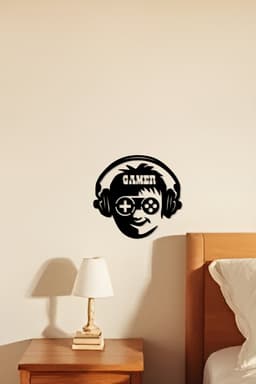Gamer Wall Art, Wall Decor, Home Decor 3d model