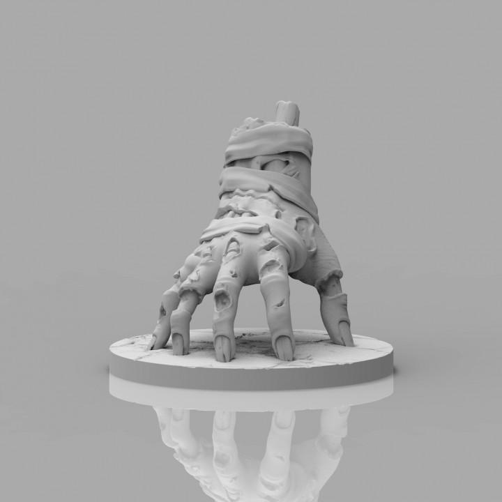 Crawling Claw (Pre-Supported) 3d model