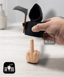 Mr Nice Guy Knitted Grim Reaper / No Supports 3d model