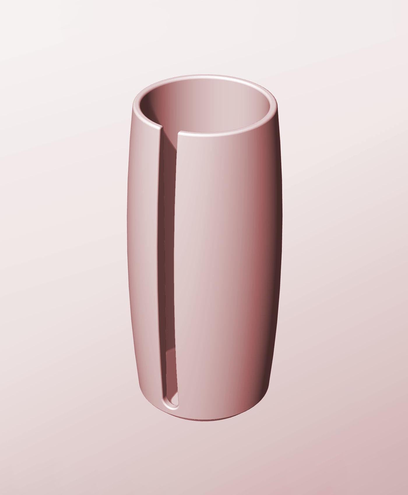 CR68-180-S Modular slotted component container modern decor 3d model