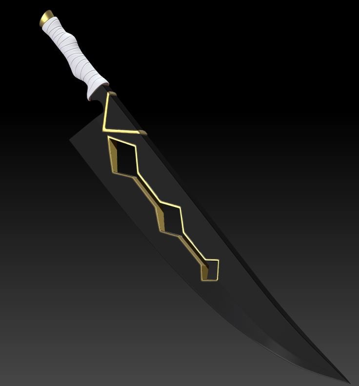 Confuso Sword 3d model