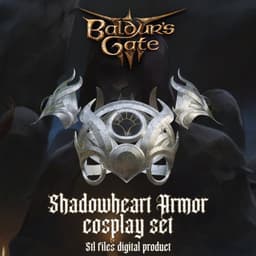 SHADOWHEART ARMOR BALDURS GATE 3 3d model