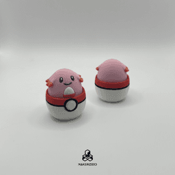 Chansey Clicker 3d model