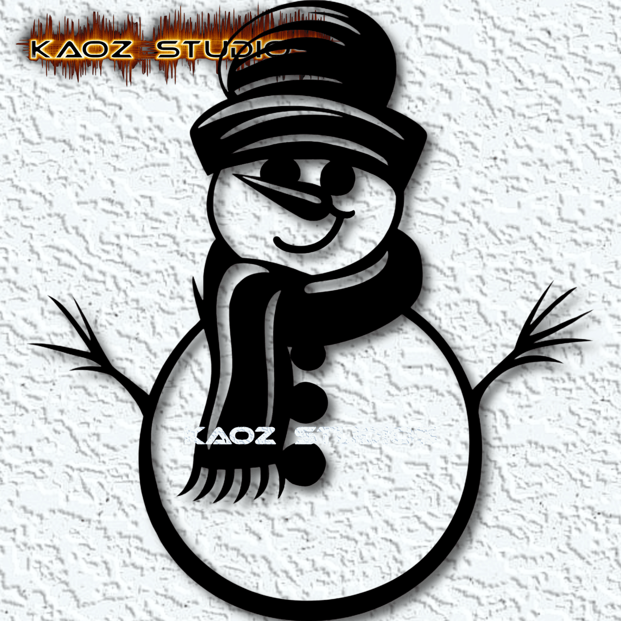 snowman wall art christmas wall decor frosty 3d model