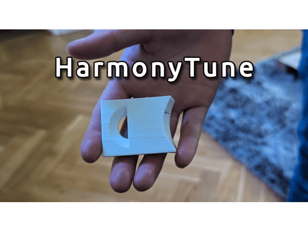 "HarmonyTune" Nose Flute 3d model