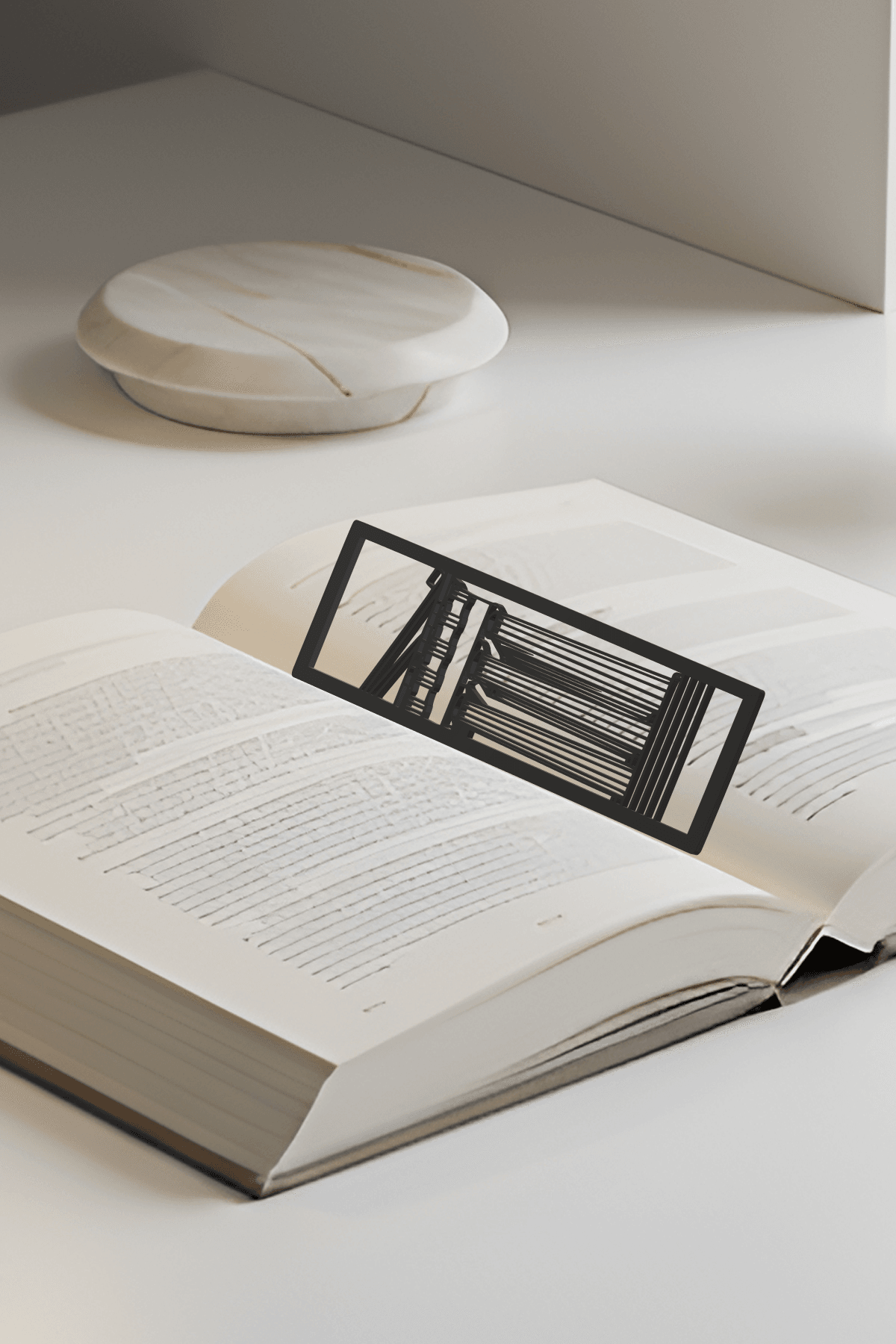 Column Bookmark, Gift Idea 3d model