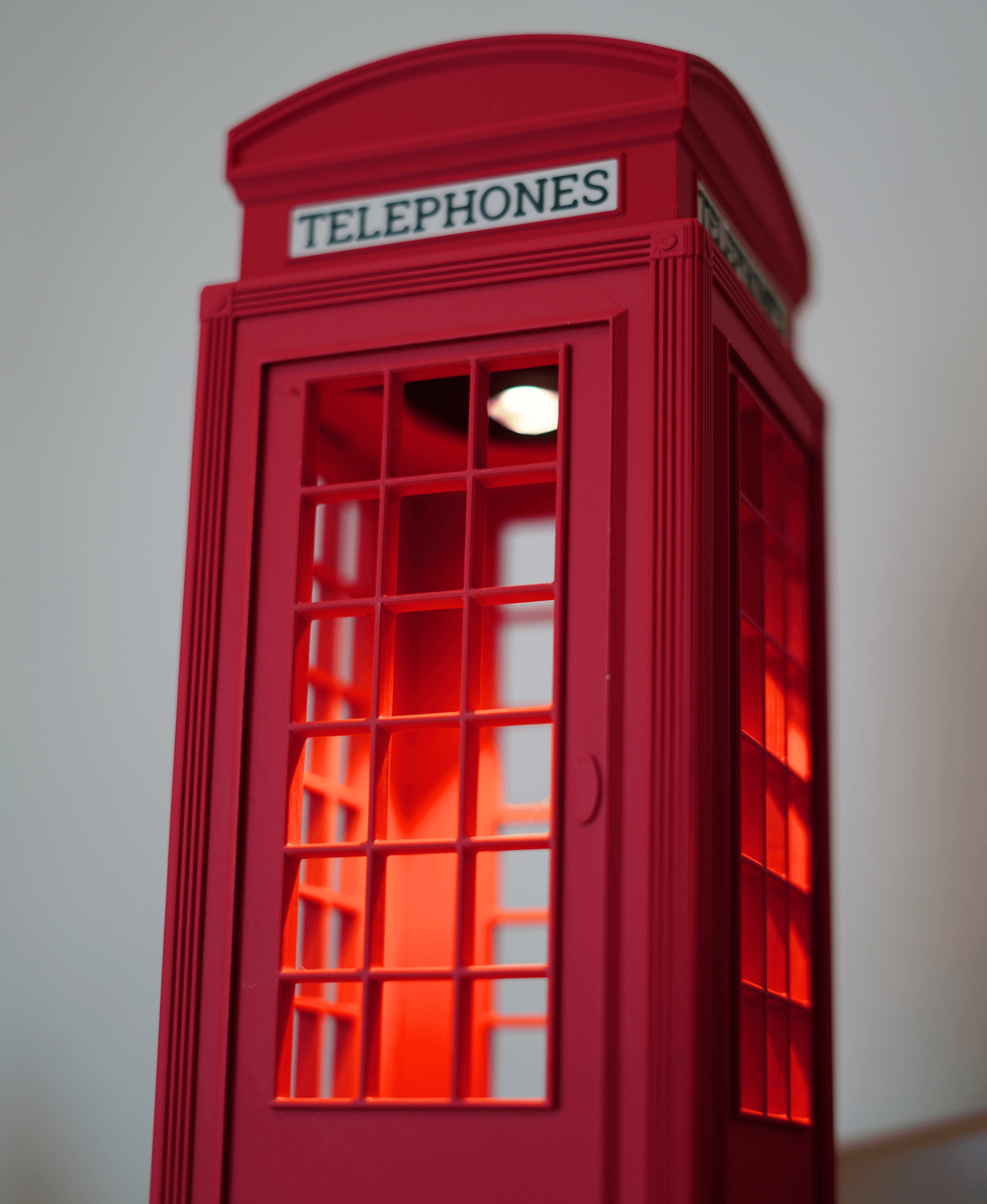 Telephones Booth 3d model