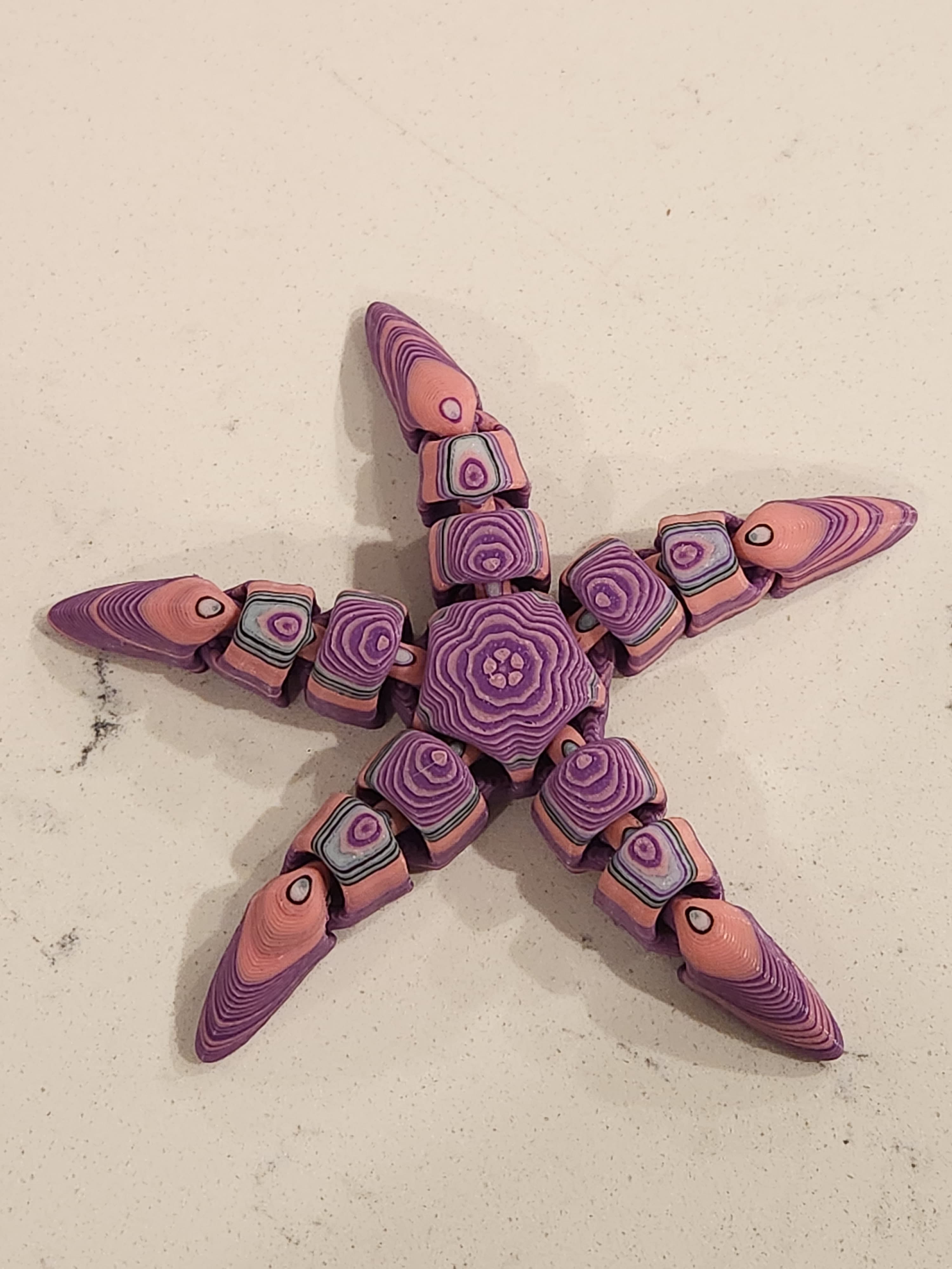 This starfish makes for awesome purge object to reduce waste.