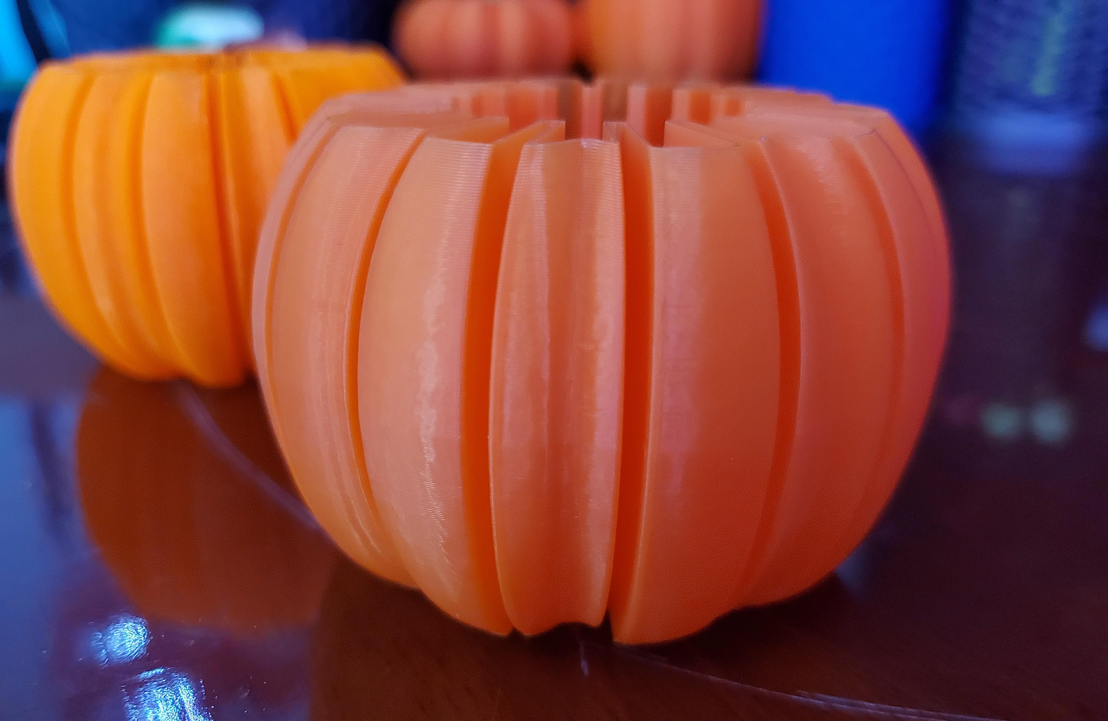 Flexi Fidget Pumpkin 3d model