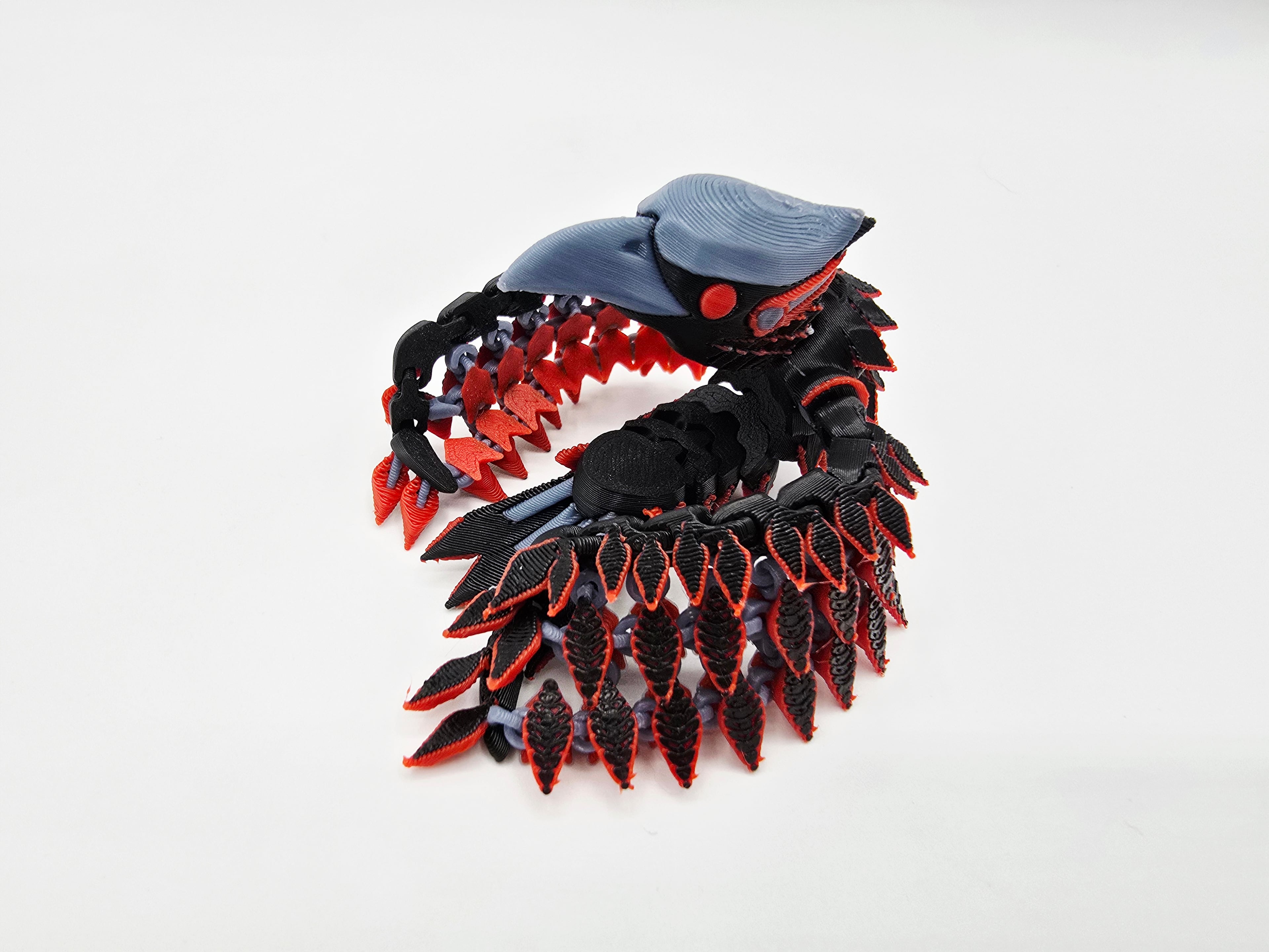 Flexi Cyber Raven Pocket Pets & Keychain Variant 3d model