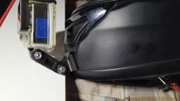 Baseplate for GoPro for Shoei Qwest.stl 3d model