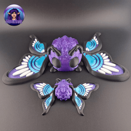 Butterfly Puff - Exclusive Model 3d model