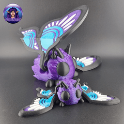 Butterfly Puff - Exclusive Model 3d model