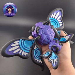 Butterfly Puff - Exclusive Model 3d model