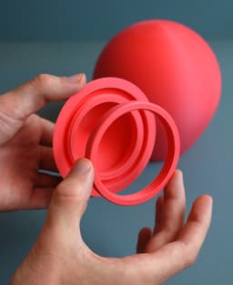Ballon piggy bank, self-balancing 3d model