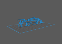 Pagani - Zonda Revolution Wall Art 3d model