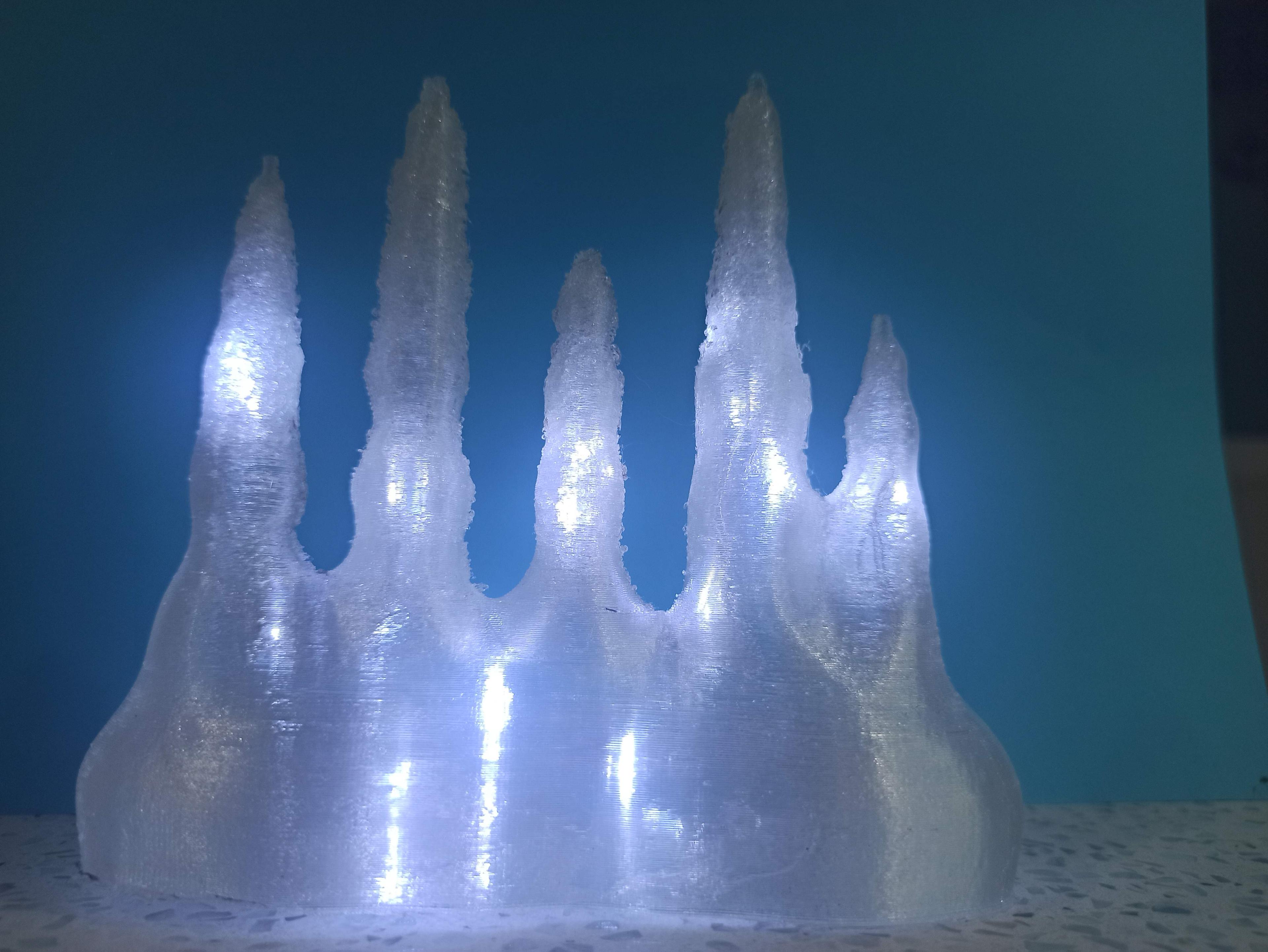 Estalactitas de hielo Decorativas 3d model