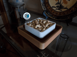 Peanut Pistachio Bowl with Disposal Compartment #2 3d model
