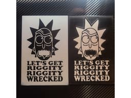 lets get riggity riggity wrecked - rick 3d model
