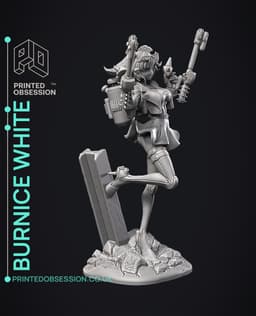 Burnice White - ZZZ - Fan Art 3d model
