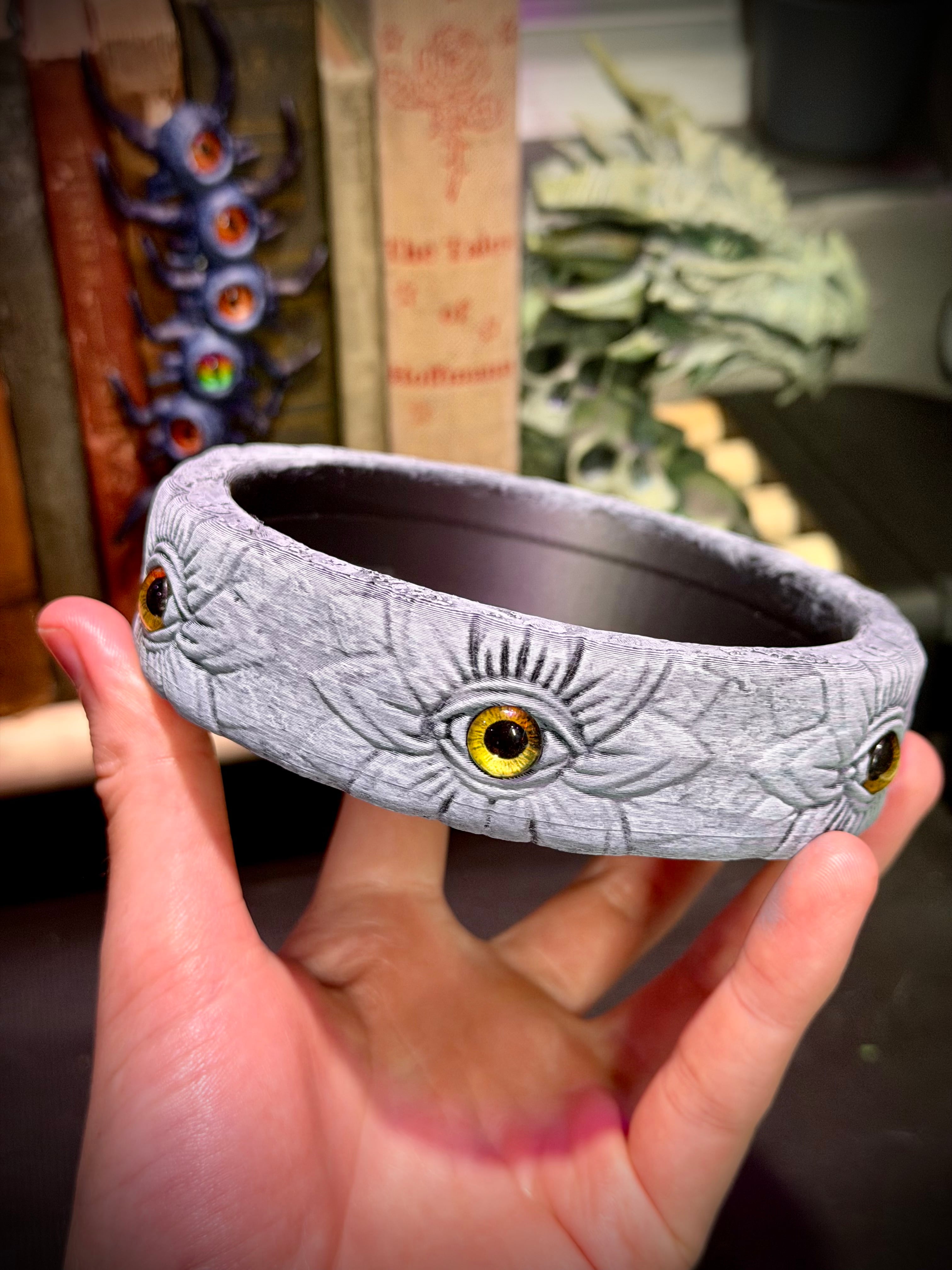 Ocular lotus container.3mf 3d model