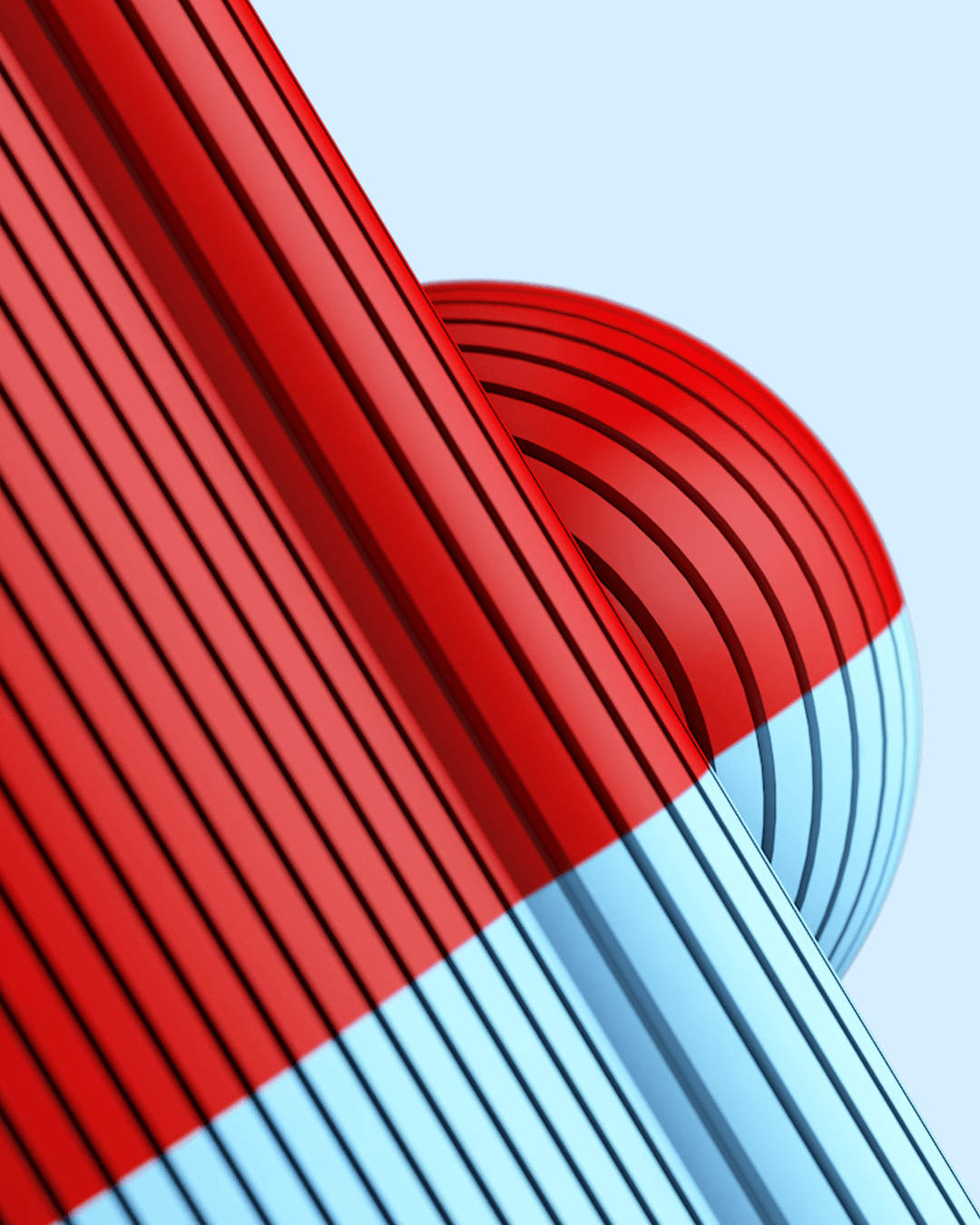H33 Shape Vase 3d model