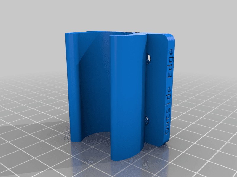 Pegboard Mounting Bracket for AC Infinity CLOUDLAB 642 Grow Tent 3d model