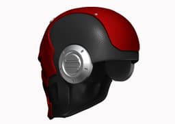 Red Ronin Red Hood Mask 3d model
