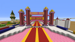 Minecraft Ribbon Road 3d model