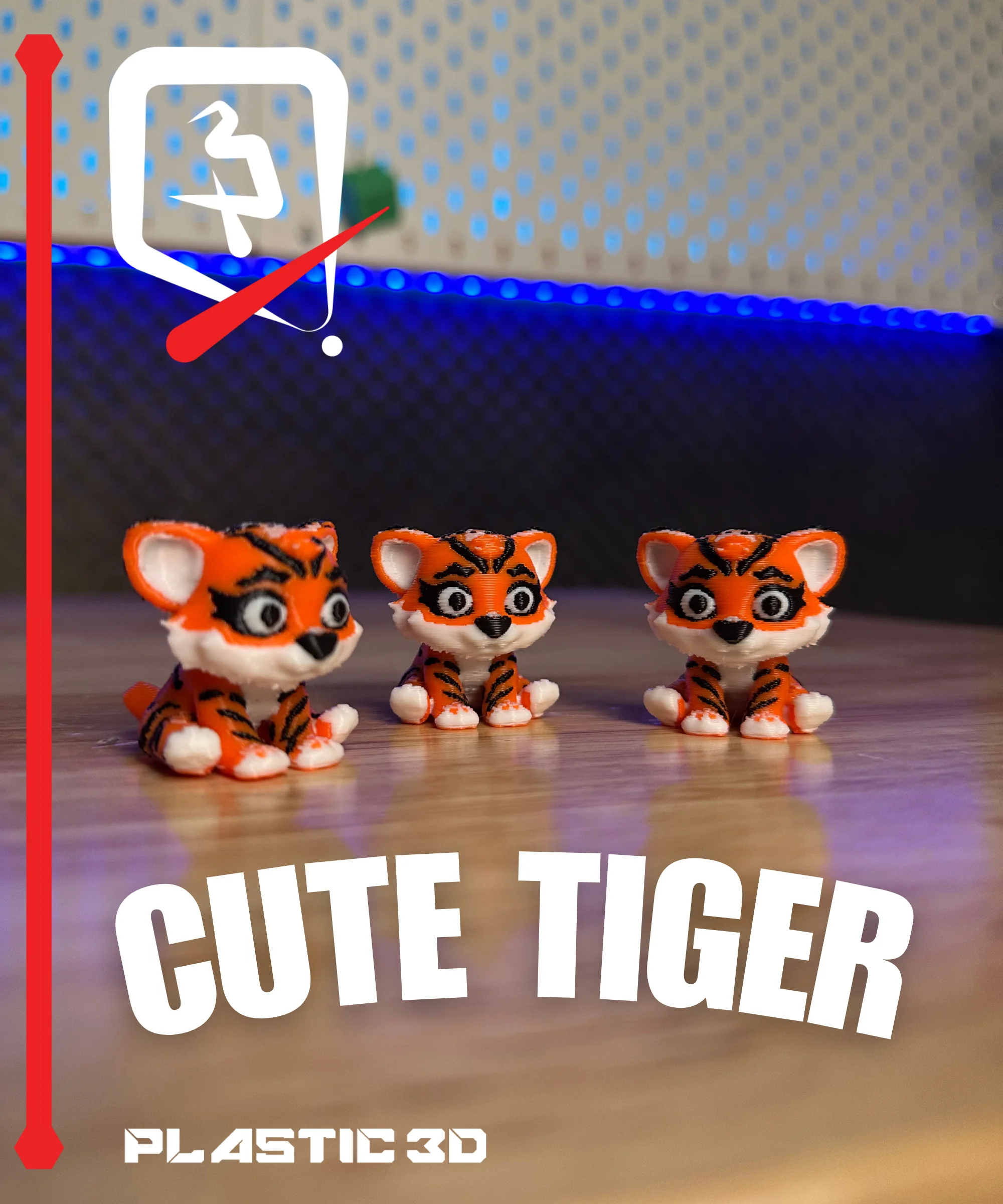 CUTE TIGER 3d model