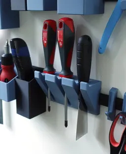 Raily – modular wall organization 3d model