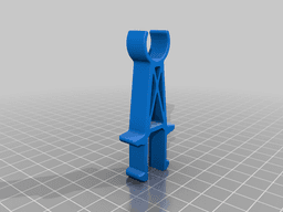 Lug wrench holder mount (soporte para llave cruz) 3d model