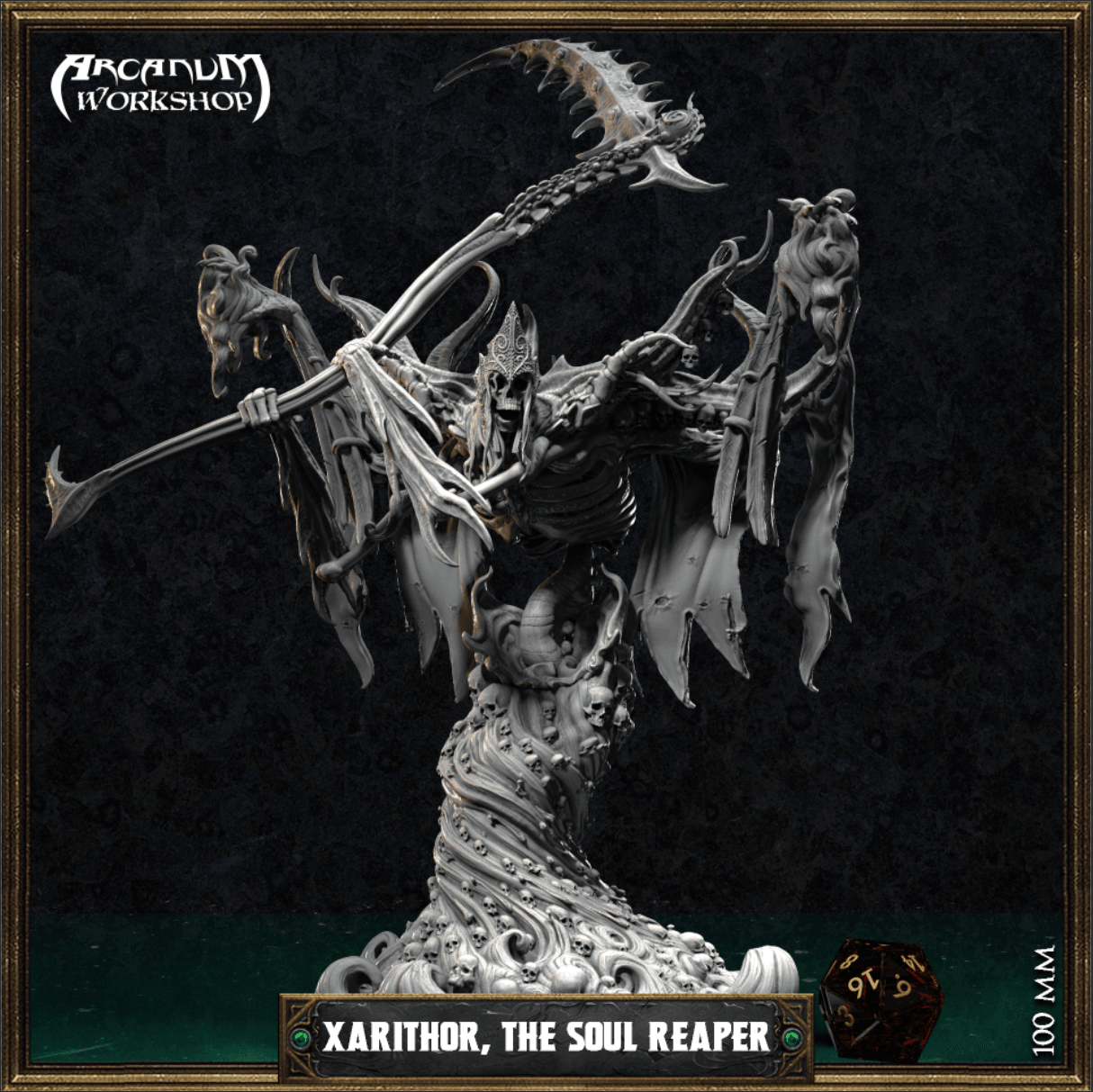 Xarithor the Soul Reaper (100mm) 3d model