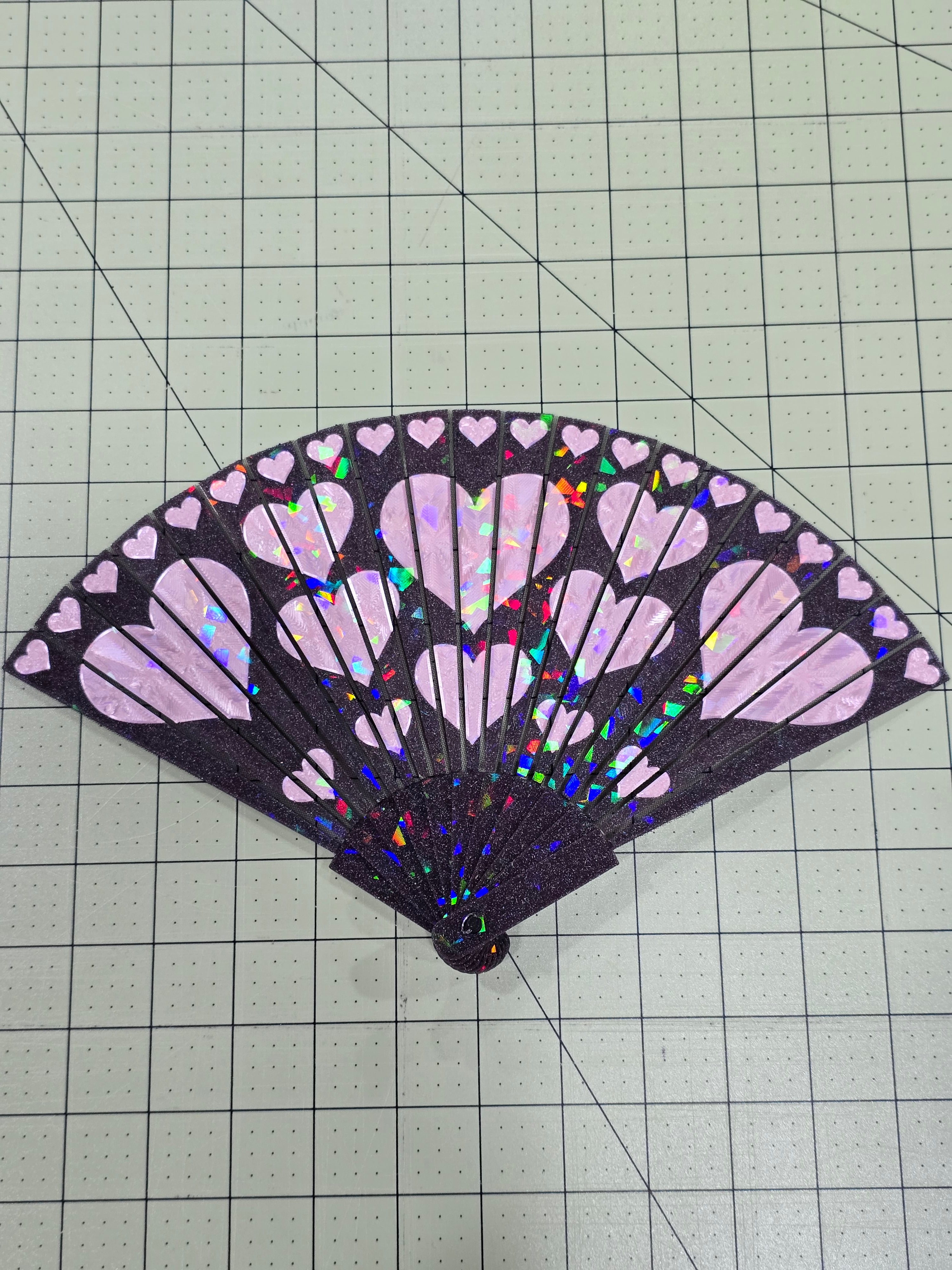 Foldable Hand Fans 3d model