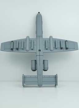 The A-10 Warthog! REQUIRES NO AMS AND NO SUPPORTS 3d model