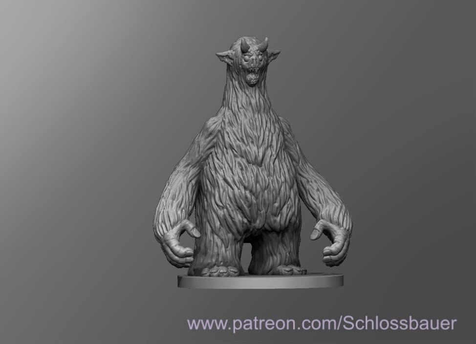 Yeti 3d model