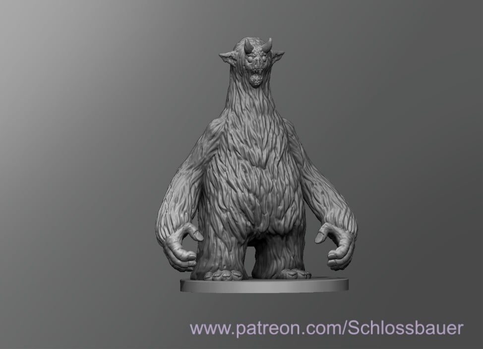 Yeti 3d model