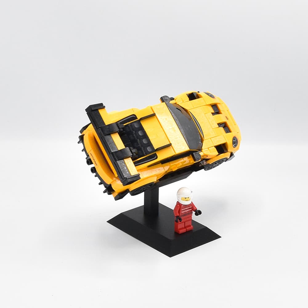 Universal Display Stand for 1x LEGO Speed Champions Car | Display - Holder - Bracket - Stand 3d model